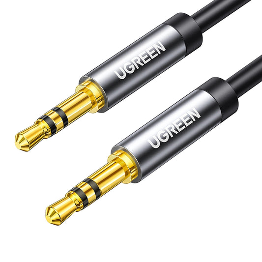 Lydkabel 3,5 mm - 3,5 mm UGREEN AV119, 2 m, svart