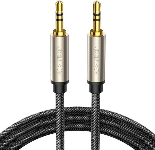 Lydkabel 3,5 mm - 3,5 mm UGREEN AV125, 2 m, grå