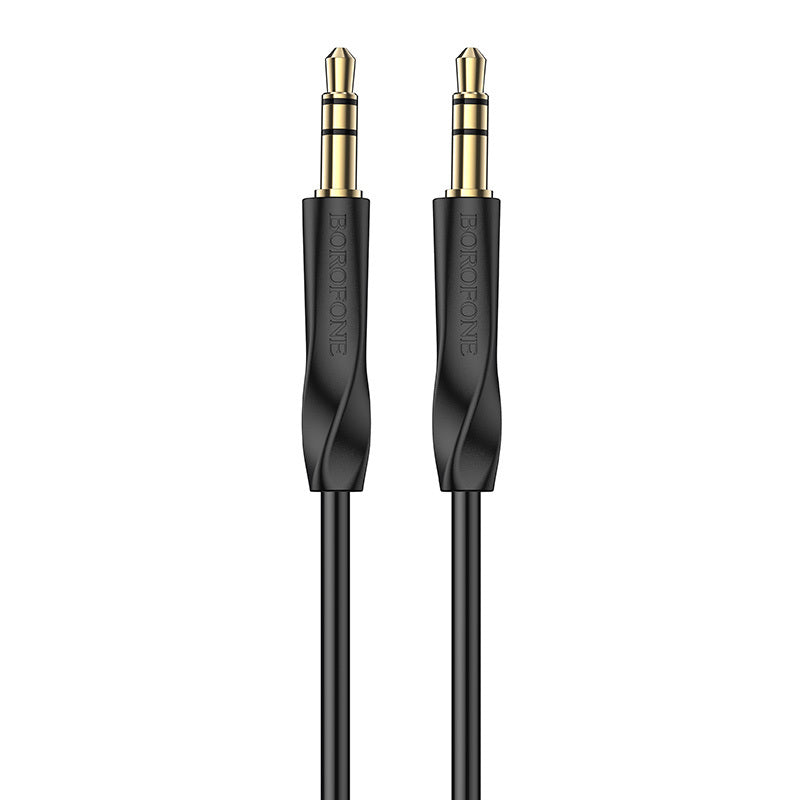 Audio Kabel 3.5mm - 3.5mm Borofone BL16, 1m, Svart