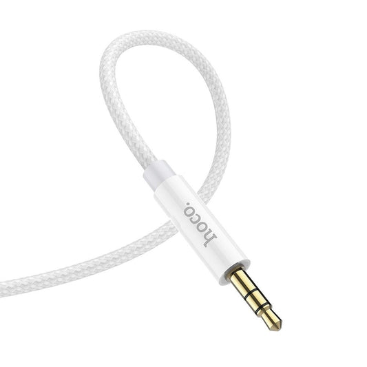 Lydkabel 3,5 mm - 3,5 mm HOCO UPA19, 1 m, sølv