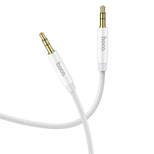 Lydkabel 3,5 mm - 3,5 mm HOCO UPA19, 1 m, sølv