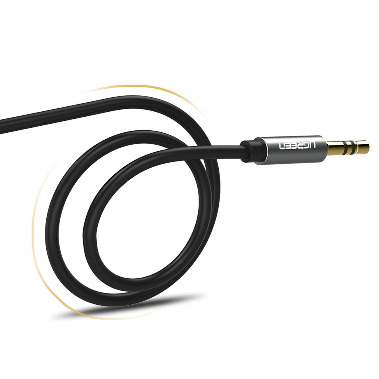 Audio Kabel 3.5mm - 3.5mm UGREEN AV119, 1m, Svart