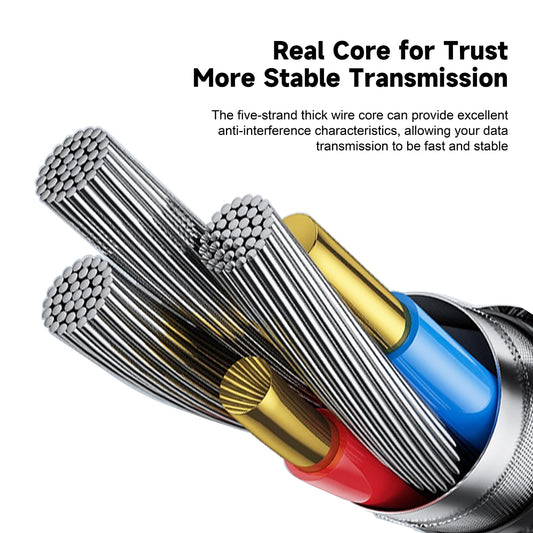 Lyd Kabel Lightning - 3.5mm Lito LA01L, 1m, Svart