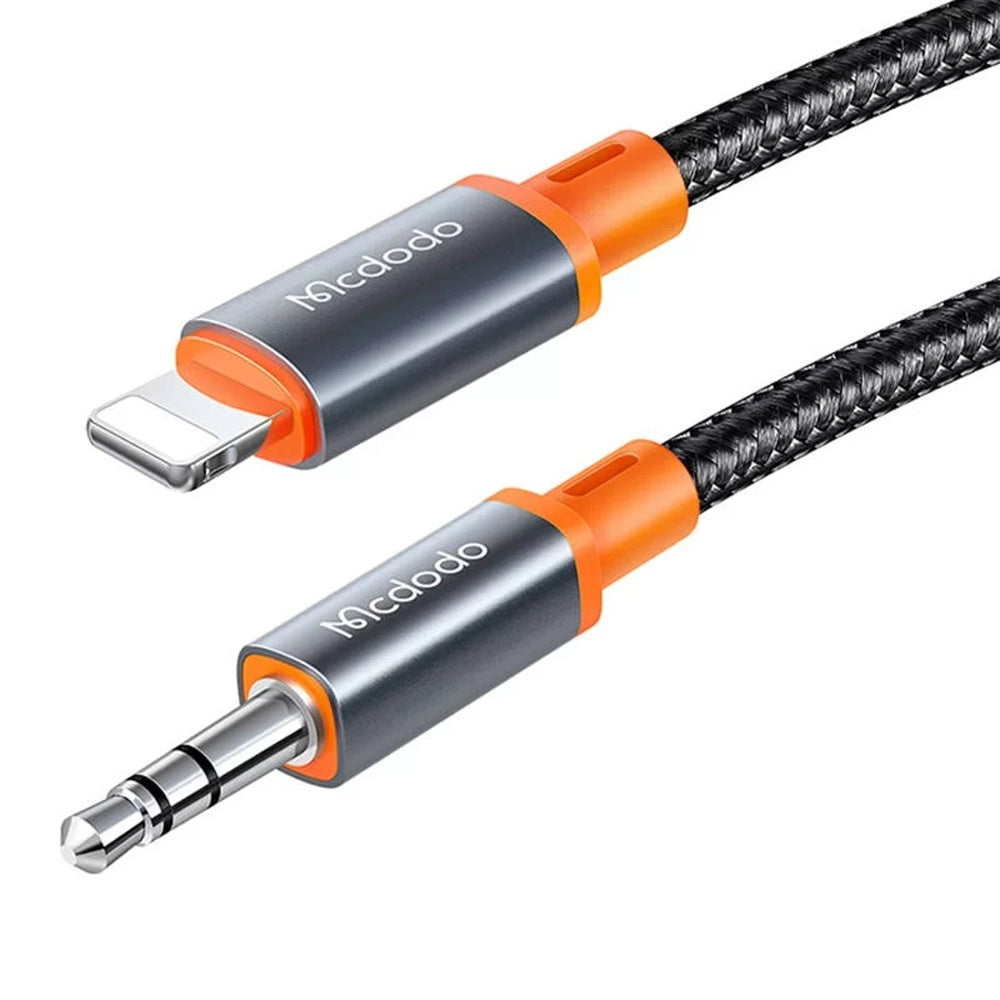 Lightning-audiokabel - 3.5mm McDodo CA-0780 Castle, 1.2m, Svart