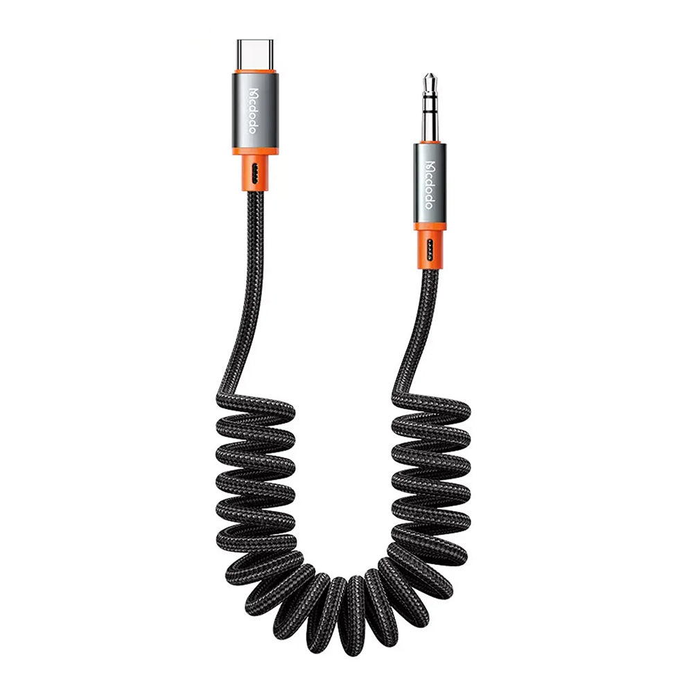 USB-C til 3,5 mm McDodo lydkabel CA-0900, 1,8 m, Svart