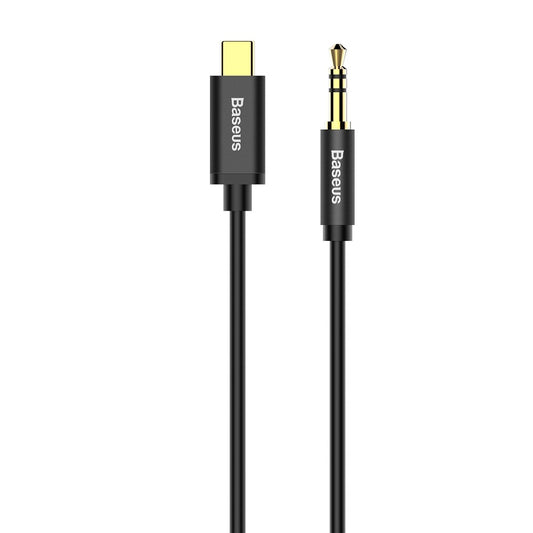 Lydkabel USB-C - 3,5 mm Baseus Yiven Yiven M01, 1,2 m, svart CAM01-01