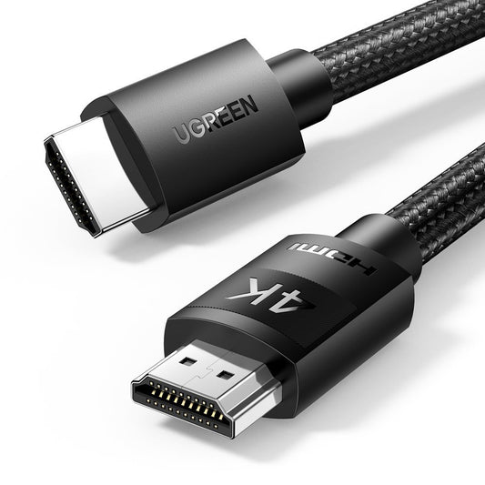 Videokabel UGREEN HD119, HDMI - HDMI, 4K, 1 m, svart