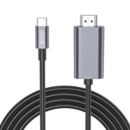 USB-C lyd- og videokabel - HDMI Tech-Protect Ultraboost, 2 m, svart