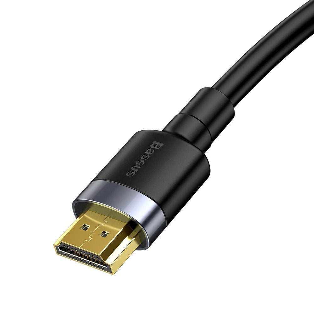 Baseus Cafule videokabel, HDMI - HDMI, 4K, 3m, Svart CADKLF-G01