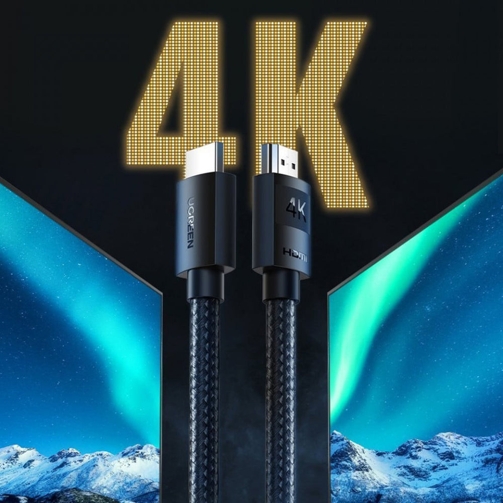 Video Kabel UGREEN HD119, HDMI - HDMI, 4K, 3m, Svart