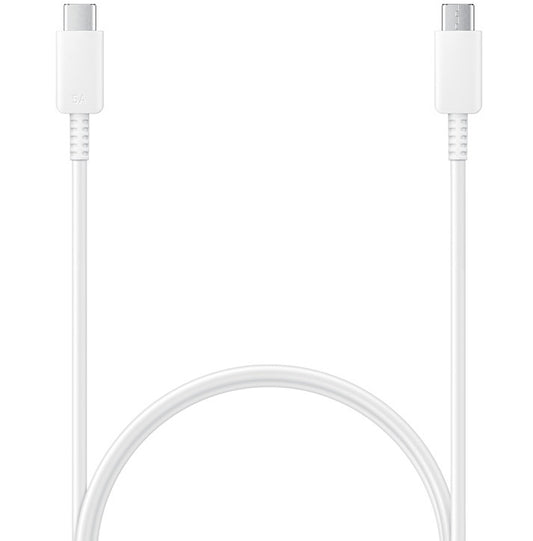 USB-C data- og ladekabel - USB-C Samsung EP-DN975, 100 W, 1 m, hvit EP-DN975BWEGWWW