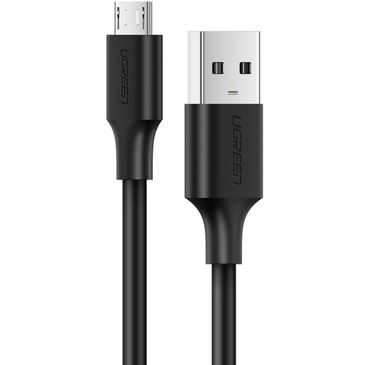 UGREEN US289 USB-A - microUSB data- og ladekabel UGREEN US289, 18W, 0,5 m, svart