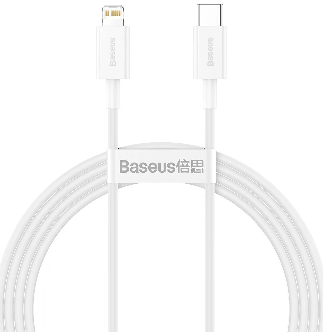 USB-C til Lightning-lade- og datakabel Baseus Superior Series, 20W, 1.5m, Hvit CATLYS-B02