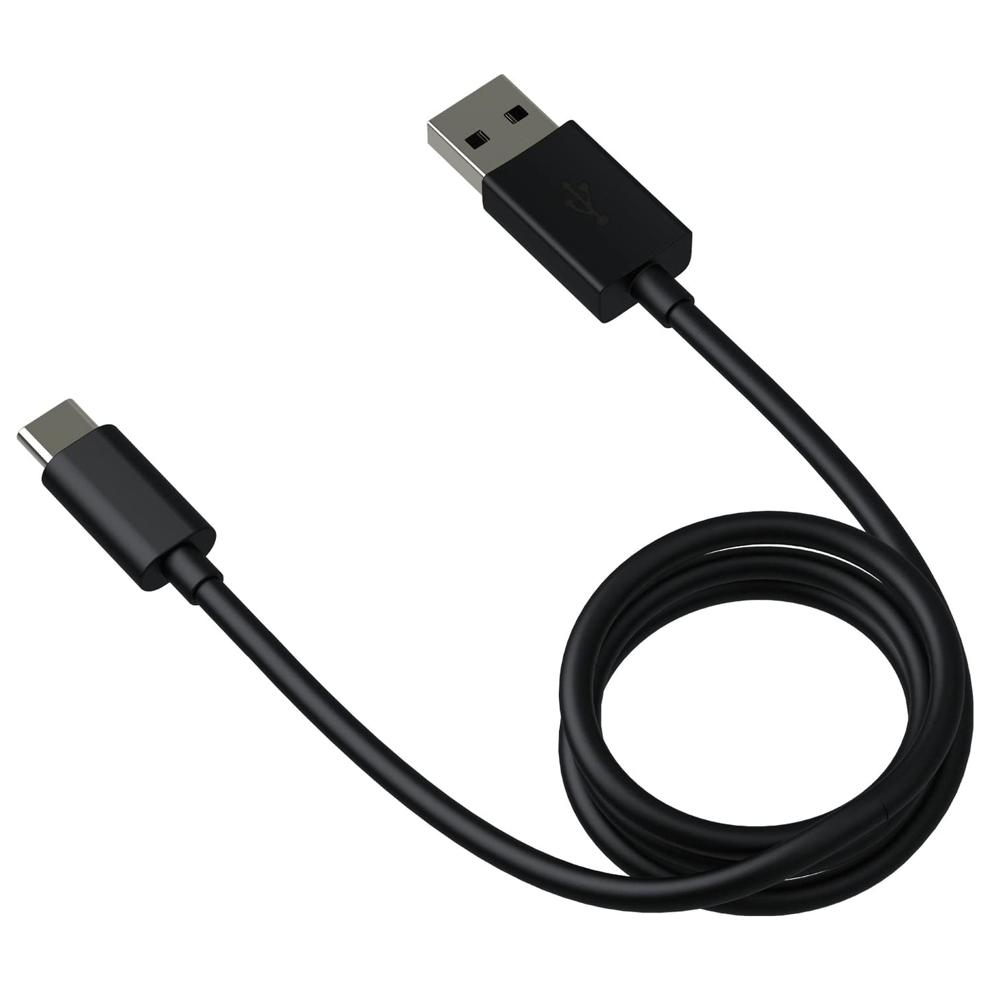 Data- og ladekabel USB-A til USB-C Motorola, 1 m, svart S928D24352