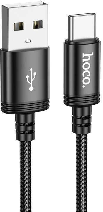 USB-A til USB-C data- og ladekabel HOCO X89, 18W, 2m, Svart