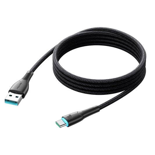 USB-A til USB-C data- og ladekabel Joyroom S-A32, 100W, 1m, Svart