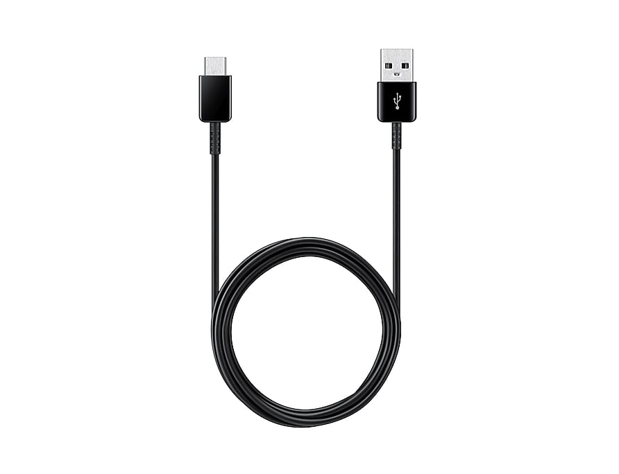 Samsung USB-A til USB-C data- og ladekabel 2-pakning, 25W, 1.5m, Svart EP-DG930MBEGWW