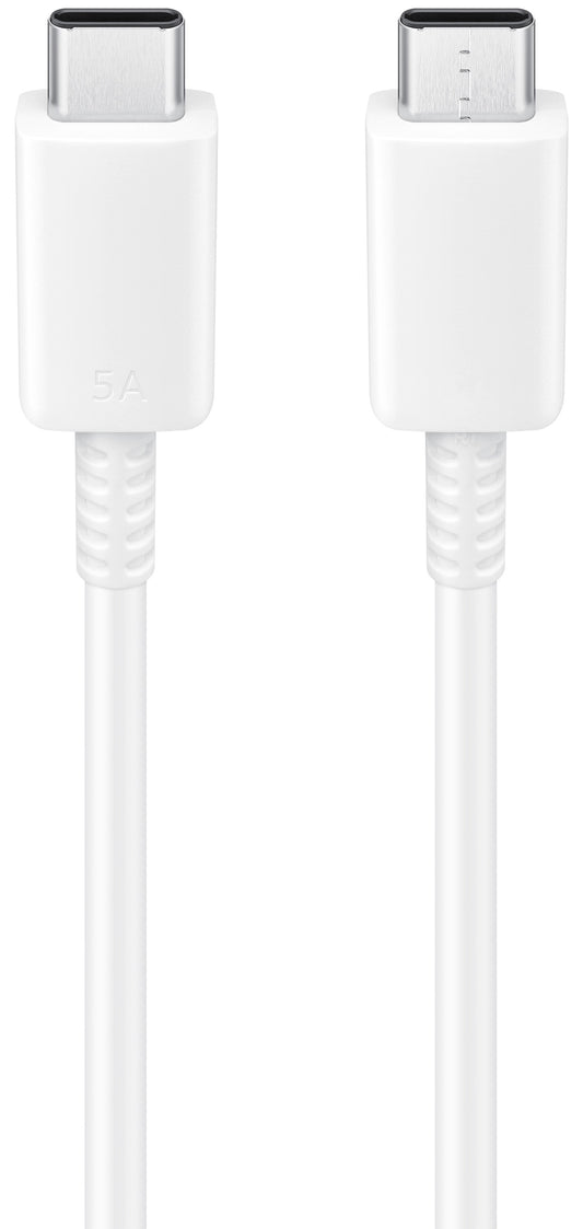 USB-C data- og ladekabel - USB-C Samsung EP-DN975, 100 W, 1 m, hvit EP-DN975BWEGWWW