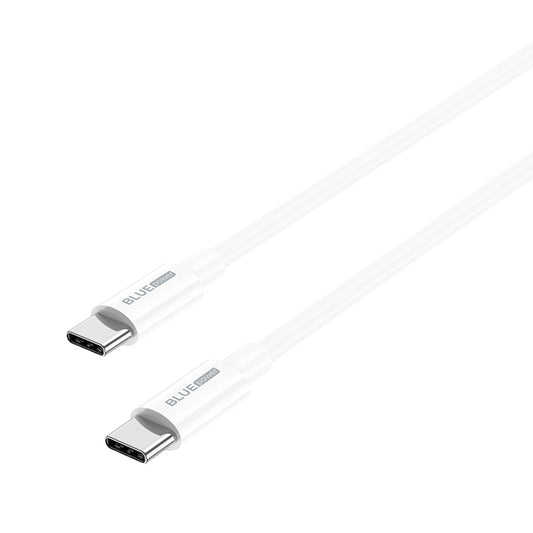 USB-C data- og ladekabel - USB-C BLUE BLUE Power BBX44, 100 W, 1 m, hvit