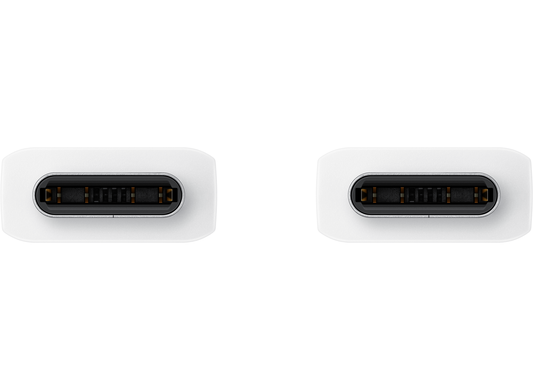 USB-C data- og ladekabel - USB-C Samsung EP-DA705BWE, 25 W, 1 m, hvit GP-TOU021RFBWWW