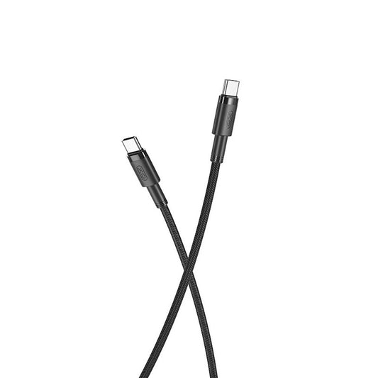 USB-C data- og ladekabel - USB-C XO Design USB-C NB-Q199, 100 W, 1,5 m, svart