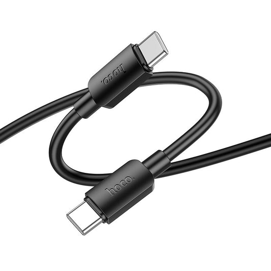 USB-C data- og ladekabel - USB-C HOCO X96 USB-C, 60 W, 1 m, svart