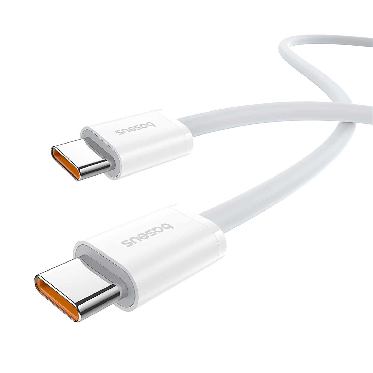 USB-C data- og ladekabel - USB-C Baseus Superior Series 2, 100 W, 1 m, hvit P10365200211-03