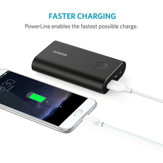 USB-A til USB-C Anker PowerLine data- og ladekabel, 18 W, 0,9 m, hvit A8163021