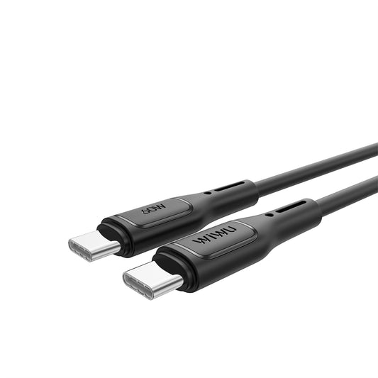 USB-C - USB-C data- og ladekabel WiWu Wi-C043E Starlink, 60W, 1m, svart