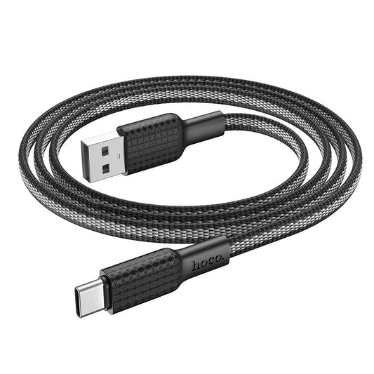 USB-A til USB-C Data- og Ladekabel HOCO X69, 18W, 1m, Svart