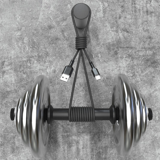 USB-A til USB-C Dudao L9T data- og ladekabel, 100W, 1m, Svart