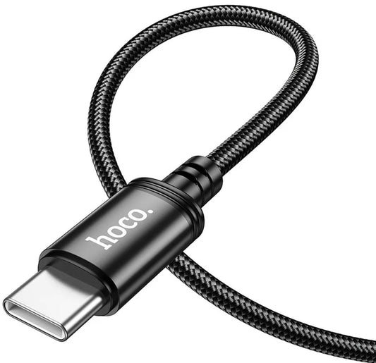 USB-C til USB-C data- og ladekabel HOCO X91, 60W, 3m, Svart