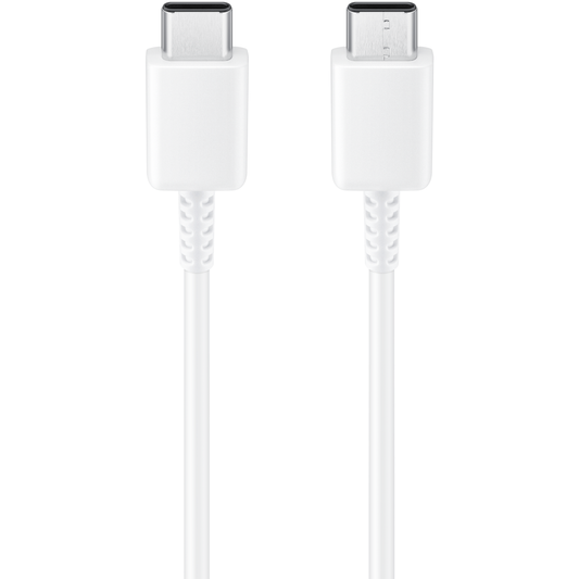 USB-C data- og ladekabel - USB-C Samsung EP-DW767JWE, 25 W, 1,8 m, hvit GP-TOU021RFCWWW