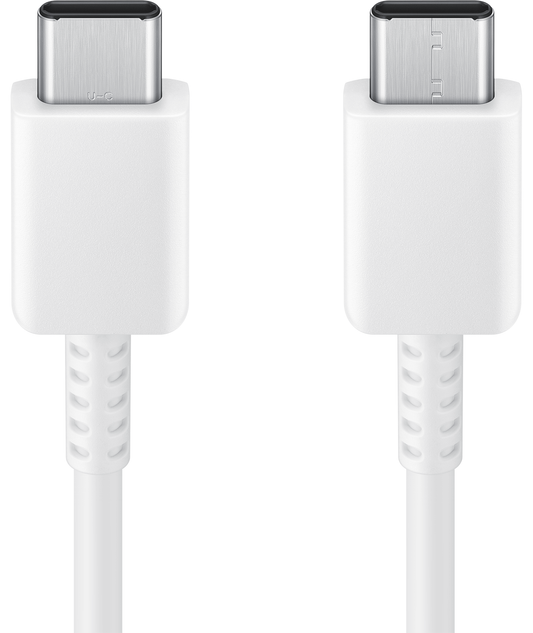 USB-C data- og ladekabel - USB-C Samsung, 60 W, 1,8 m, hvit EP-DX310JWEGEU