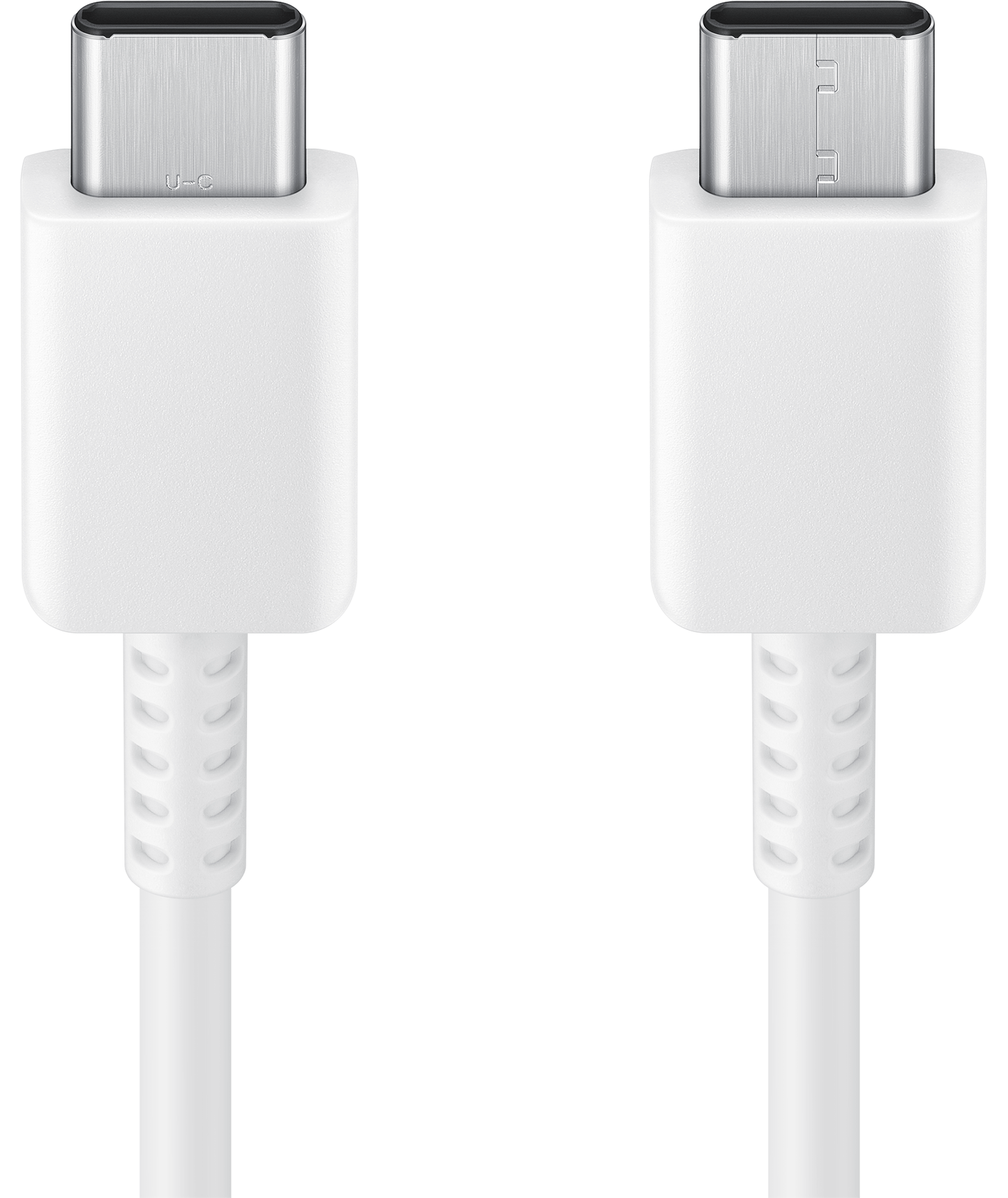 USB-C - USB-C Samsung data- og ladekabel, 60W, 1.8m, Hvit EP-DX310JWEGEU