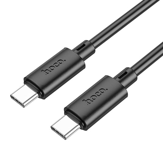 USB-C data- og ladekabel - USB-C HOCO X88, 60 W, 1 m, svart