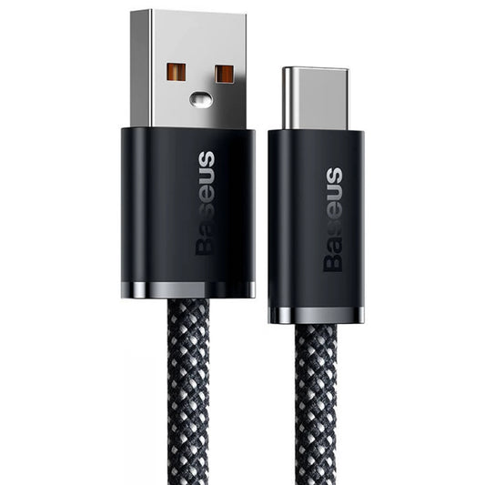USB-A til USB-C data- og ladekabel Baseus Dynamic Series, 100W, 2m, Grå CALD000716