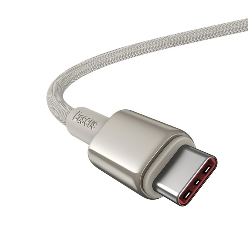 USB-C til USB-C data- og ladekabel Baseus Tungsten Gold, 100W, 1m, Gull P10319800G21-00