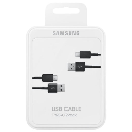 Samsung USB-A til USB-C data- og ladekabel 2-pakning, 25 W, 1,5 m, svart EP-DG930MBEGGWWWW