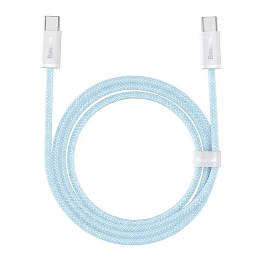 USB-C data- og ladekabel - USB-C Baseus Dynamic Series, 100W, 1m, Blå CALD000203