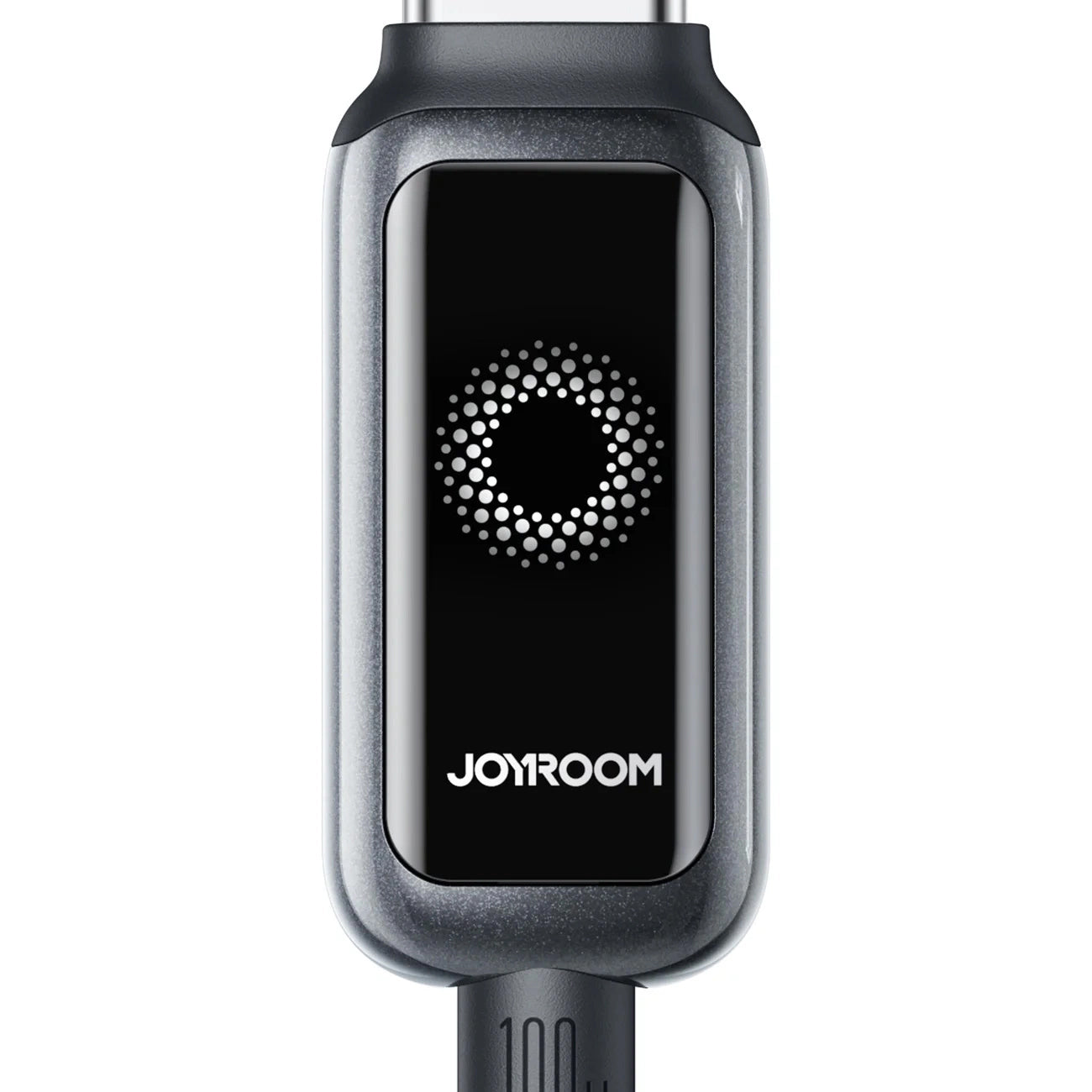 USB-C til USB-C data- og ladekabel Joyroom S-A55 StarFlight Display, 100W, 1.2m, Svart