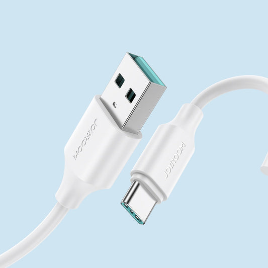 USB-A - USB-C data- og ladekabel Joyroom S-A9, 20W, 2m, Hvit