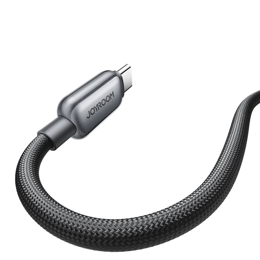USB-A til USB-C data- og ladekabel Joyroom S-A55 StarFlight Display, 66W, 1.2m, Svart