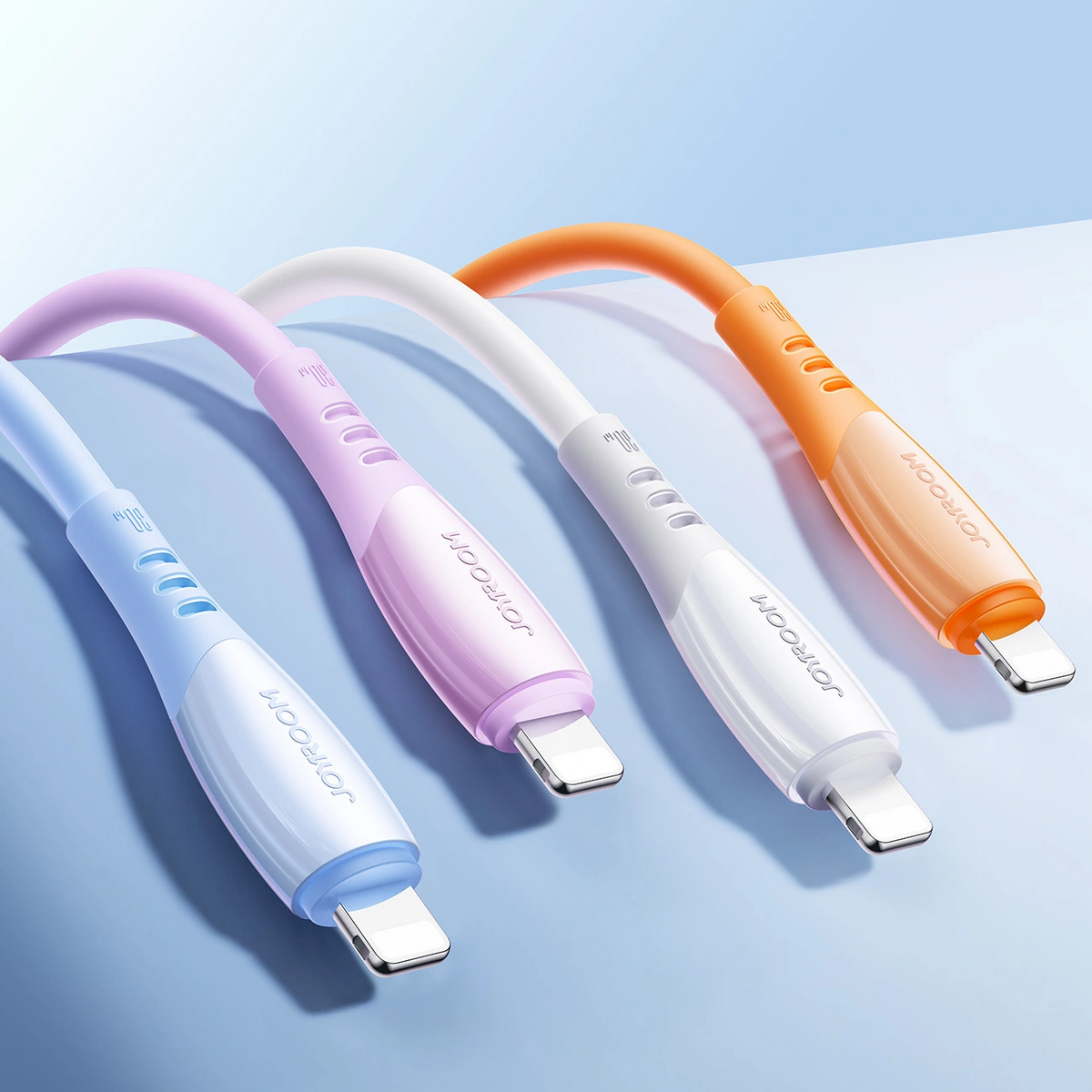 USB-C til Lightning-lade- og datakabel Joyroom S-A59 Vibrant, 30W, 1.2m, Blå