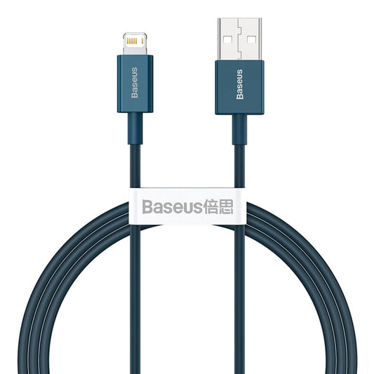 Baseus Superior Series USB-A - Lightning data- og ladekabel, 20 W, 1 m, blå CALYS-A03