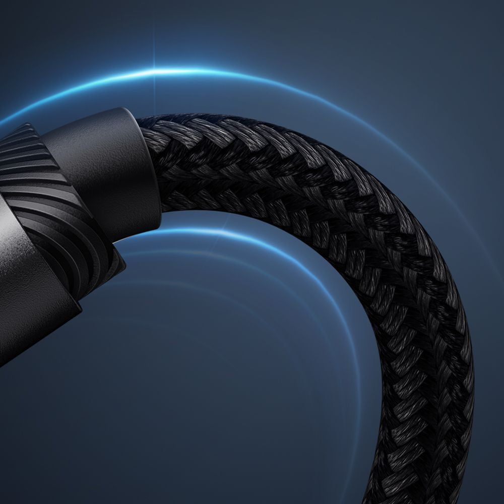 USB-A - Lightning Data og Ladekabel ColorWay CW-CBUL004, 18W, 1m, Svart