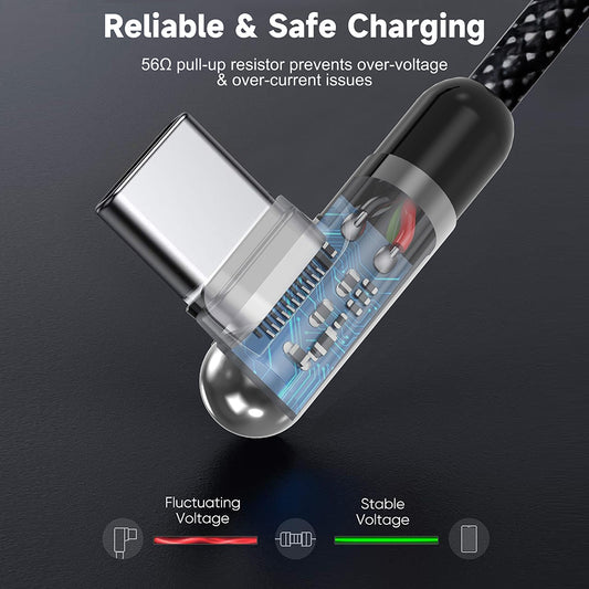 USB-A - Lightning Lito LD13L data- og ladekabel, 18W, 1m, Svart