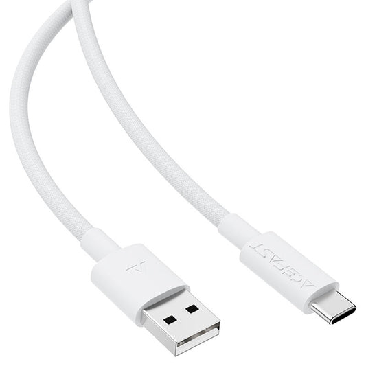 Data- og ladekabel USB-A - USB-C Acefast C18-04, 18W, 1.2m, Hvit