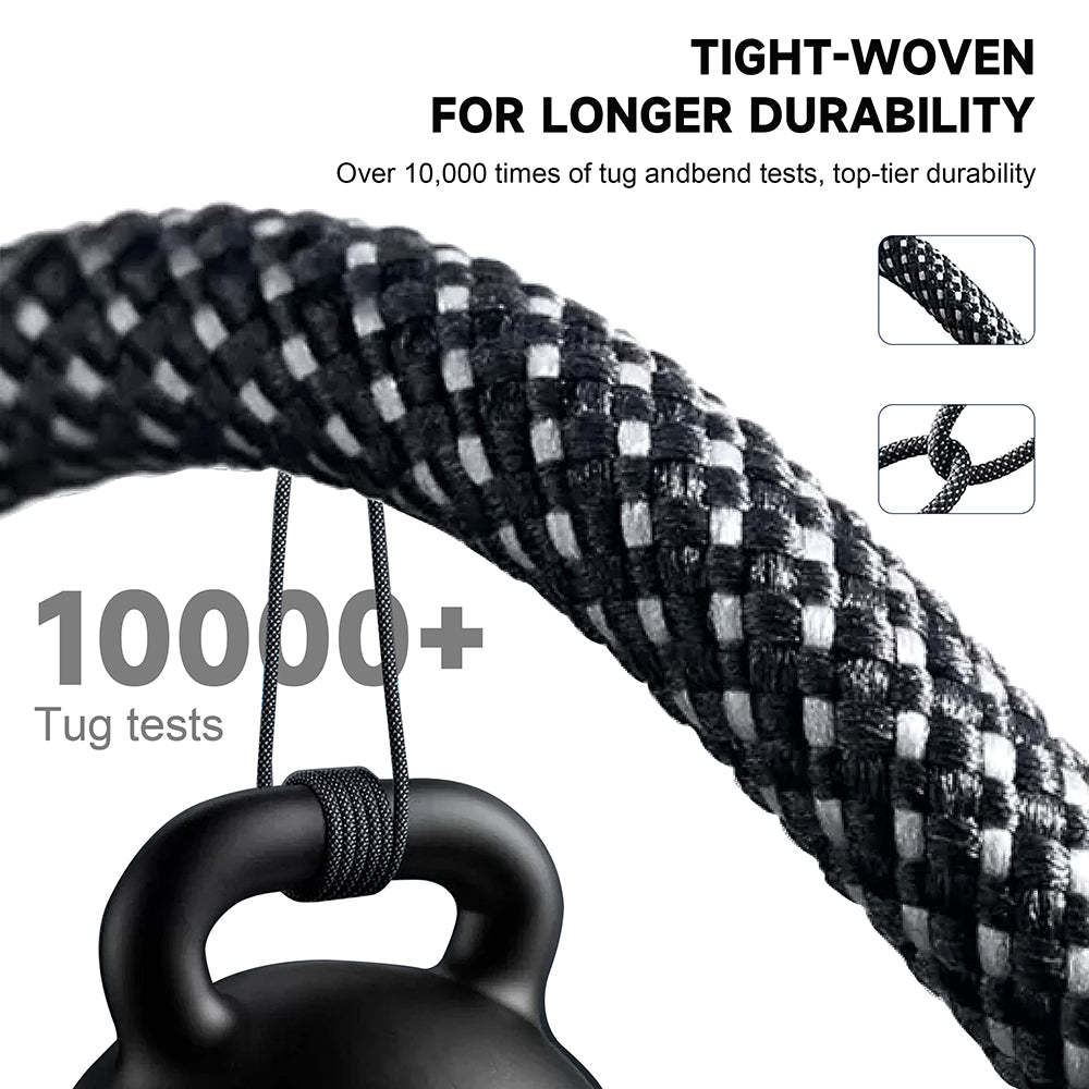 Data- og ladekabel USB-A - USB-C Lito LD14, 60W, 1m, Svart