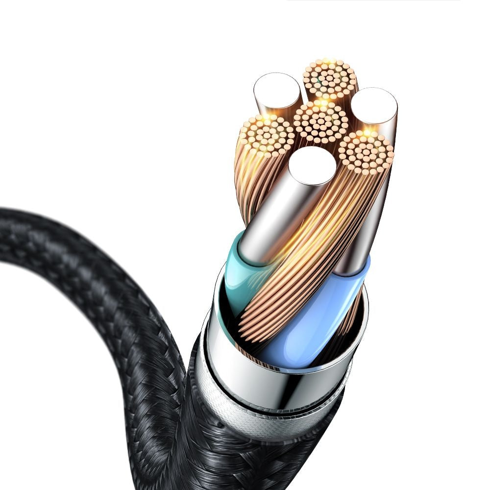 USB-A - USB-C McDodo CA-0020 data- og ladekabel, 66W, 1.2m, Svart